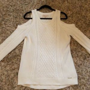 Michael Kors cold shoulder sweater
